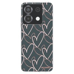 Átlátszó szilikon tok az alábbi mobiltelefonokra Xiaomi Poco X6 - Lots of love