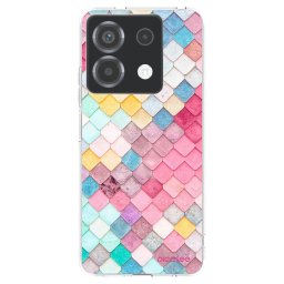 Átlátszó szilikon tok az alábbi mobiltelefonokra Xiaomi Poco X6 - Colorful roof