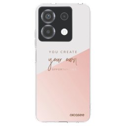 Átlátszó szilikon tok az alábbi mobiltelefonokra Xiaomi Poco X6 - You create your own opportunities