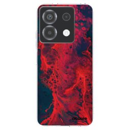 Átlátszó szilikon tok az alábbi mobiltelefonokra Xiaomi Poco X6 - Organic red