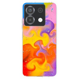 Átlátszó szilikon tok az alábbi mobiltelefonokra Xiaomi Poco X6 - Bubbles