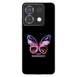 Átlátszó szilikon tok az alábbi mobiltelefonokra Xiaomi Poco X6 - Diamanty Purple