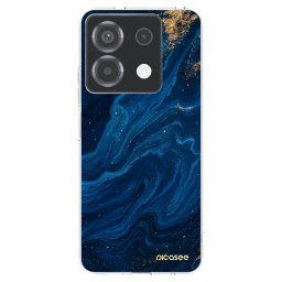 Átlátszó szilikon tok az alábbi mobiltelefonokra Xiaomi Poco X6 - Blue