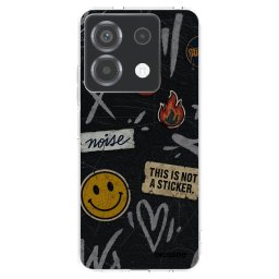 Átlátszó szilikon tok az alábbi mobiltelefonokra Xiaomi Poco X6 - STICKERS x TAGS
