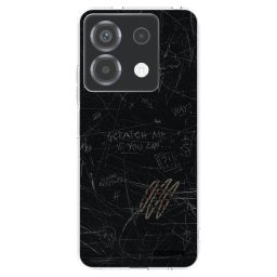 Átlátszó szilikon tok az alábbi mobiltelefonokra Xiaomi Poco X6 - SCRATCH