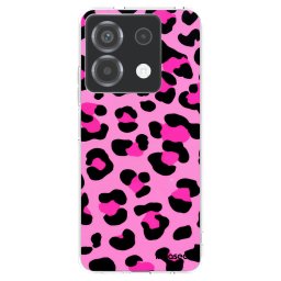 Átlátszó szilikon tok az alábbi mobiltelefonokra Xiaomi Poco X6 - Pink Tiger
