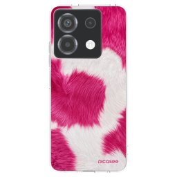 Átlátszó szilikon tok az alábbi mobiltelefonokra Xiaomi Poco X6 - Pink Moo