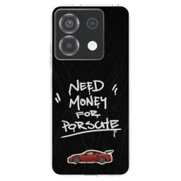 Átlátszó szilikon tok az alábbi mobiltelefonokra Xiaomi Poco X6 - Dark Racer