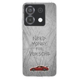 Átlátszó szilikon tok az alábbi mobiltelefonokra Xiaomi Poco X6 - Garage Scratch