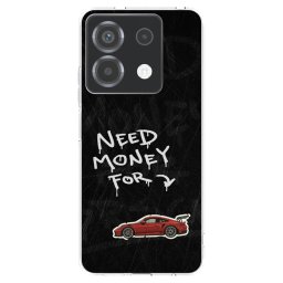 Átlátszó szilikon tok az alábbi mobiltelefonokra Xiaomi Poco X6 - Track Mode