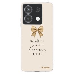 Átlátszó szilikon tok az alábbi mobiltelefonokra Xiaomi Poco X6 - Golden Dream