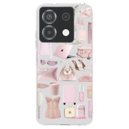 Átlátszó szilikon tok az alábbi mobiltelefonokra Xiaomi Poco X6 - Glam Babe