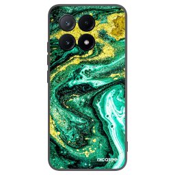Fekete szilikon tok az alábbi mobiltelefonokra Xiaomi Poco X6 Pro - Green Gold