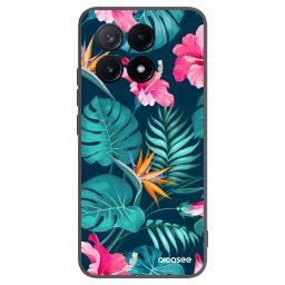 Fekete szilikon tok az alábbi mobiltelefonokra Xiaomi Poco X6 Pro - Pink Monstera