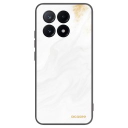 Fekete szilikon tok az alábbi mobiltelefonokra Xiaomi Poco X6 Pro - White