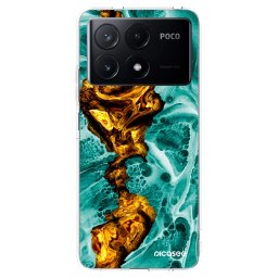 Átlátszó szilikon tok az alábbi mobiltelefonokra Xiaomi Poco X6 Pro - Goldsky