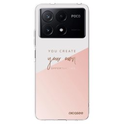Átlátszó szilikon tok az alábbi mobiltelefonokra Xiaomi Poco X6 Pro - You create your own opportunities