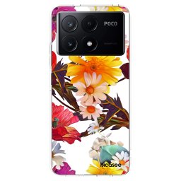 Átlátszó szilikon tok az alábbi mobiltelefonokra Xiaomi Poco X6 Pro - Meadow