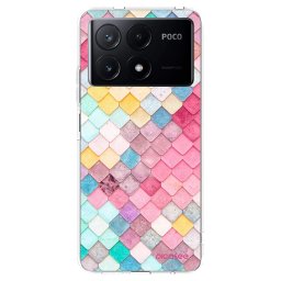Átlátszó szilikon tok az alábbi mobiltelefonokra Xiaomi Poco X6 Pro - Colorful roof