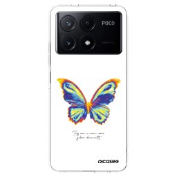 Átlátszó szilikon tok az alábbi mobiltelefonokra Xiaomi Poco X6 Pro - Diamanty White