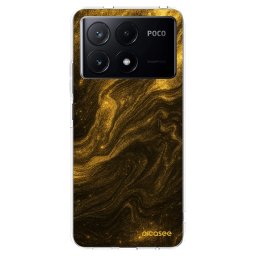 Átlátszó szilikon tok az alábbi mobiltelefonokra Xiaomi Poco X6 Pro - Black