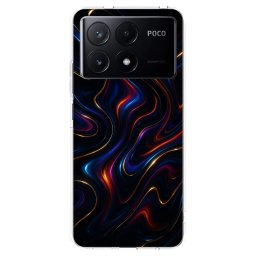 Átlátszó szilikon tok az alábbi mobiltelefonokra Xiaomi Poco X6 Pro - Noir