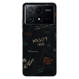 Átlátszó szilikon tok az alábbi mobiltelefonokra Xiaomi Poco X6 Pro - CONFESSION