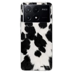 Átlátszó szilikon tok az alábbi mobiltelefonokra Xiaomi Poco X6 Pro - Black Moo