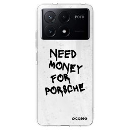 Átlátszó szilikon tok az alábbi mobiltelefonokra Xiaomi Poco X6 Pro - White Dollar