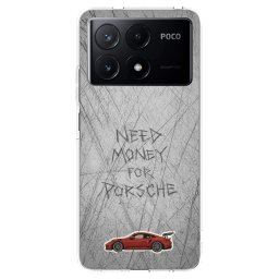 Átlátszó szilikon tok az alábbi mobiltelefonokra Xiaomi Poco X6 Pro - Garage Scratch