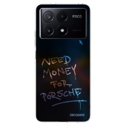 Átlátszó szilikon tok az alábbi mobiltelefonokra Xiaomi Poco X6 Pro - Neon Nights