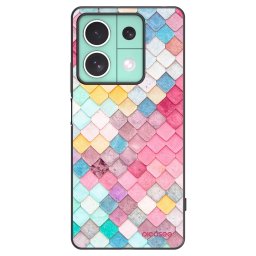 Fekete szilikon tok az alábbi mobiltelefonokra Xiaomi Redmi Note 13 5G - Colorful roof