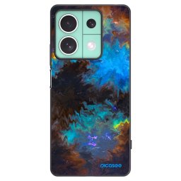 Fekete szilikon tok az alábbi mobiltelefonokra Xiaomi Redmi Note 13 5G - Space