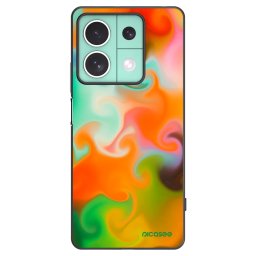 Fekete szilikon tok az alábbi mobiltelefonokra Xiaomi Redmi Note 13 5G - Juice