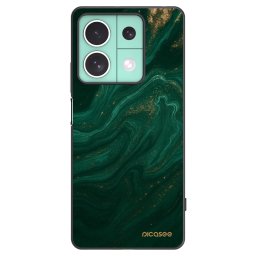 Fekete szilikon tok az alábbi mobiltelefonokra Xiaomi Redmi Note 13 5G - Green