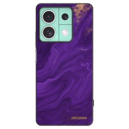 Fekete szilikon tok az alábbi mobiltelefonokra Xiaomi Redmi Note 13 5G - Purple