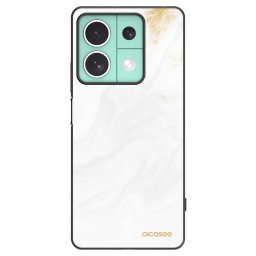 Fekete szilikon tok az alábbi mobiltelefonokra Xiaomi Redmi Note 13 5G - White