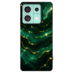 Fekete szilikon tok az alábbi mobiltelefonokra Xiaomi Redmi Note 13 5G - Emerald