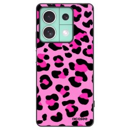 Fekete szilikon tok az alábbi mobiltelefonokra Xiaomi Redmi Note 13 5G - Pink Tiger