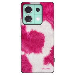 Fekete szilikon tok az alábbi mobiltelefonokra Xiaomi Redmi Note 13 5G - Pink Moo