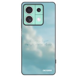 Fekete szilikon tok az alábbi mobiltelefonokra Xiaomi Redmi Note 13 5G - CHASiNG LIGHT