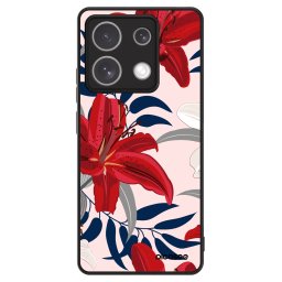 ULTIMATE CASE Xiaomi Redmi Note 13 Pro 5G - készülékre - Red Lily
