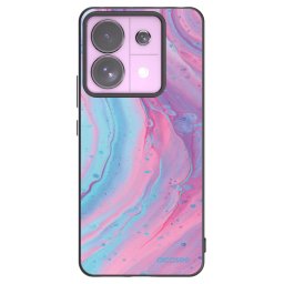 Fekete szilikon tok az alábbi mobiltelefonokra Xiaomi Redmi Note 13 Pro 5G - Pink liquid
