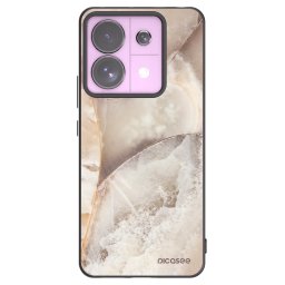 Fekete szilikon tok az alábbi mobiltelefonokra Xiaomi Redmi Note 13 Pro 5G - Cream marble