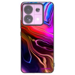Fekete szilikon tok az alábbi mobiltelefonokra Xiaomi Redmi Note 13 Pro 5G - Electric