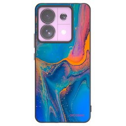 Fekete szilikon tok az alábbi mobiltelefonokra Xiaomi Redmi Note 13 Pro 5G - Rainbow