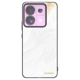 Fekete szilikon tok az alábbi mobiltelefonokra Xiaomi Redmi Note 13 Pro 5G - White