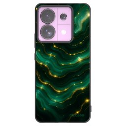 Fekete szilikon tok az alábbi mobiltelefonokra Xiaomi Redmi Note 13 Pro 5G - Emerald