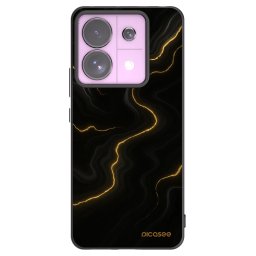 Fekete szilikon tok az alábbi mobiltelefonokra Xiaomi Redmi Note 13 Pro 5G - Thunder
