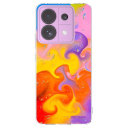 Átlátszó szilikon tok az alábbi mobiltelefonokra Xiaomi Redmi Note 13 Pro 5G - Bubbles